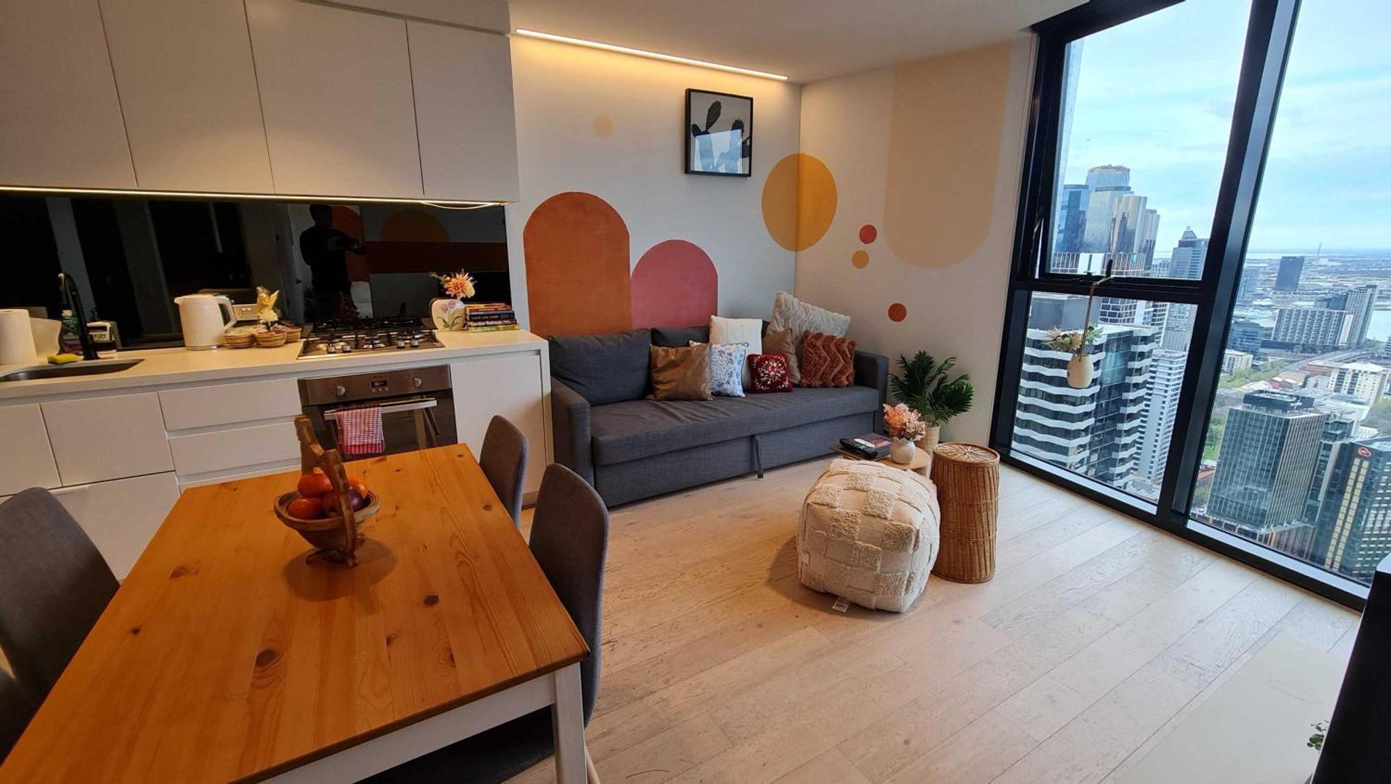 1Br Sunset Glow Central Retreat! Free Tram Zone Melbourne Bagian luar foto